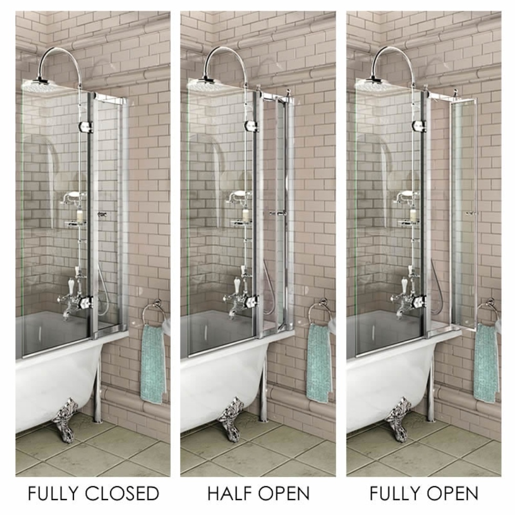 Burlington Bath Screen with Access Panel | Sanctuary Bathrooms